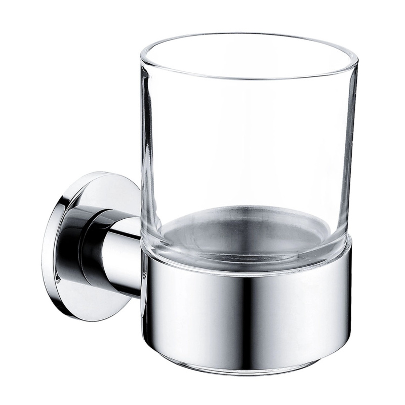 Novaservis Ferro Smile držák kartáčků včetně skleničky leštěná nerez ASM03