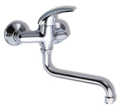 Baterie umyvadlová/dřezová nástěnná Novaservis METALIA 55070/T,0 150 mm chrom