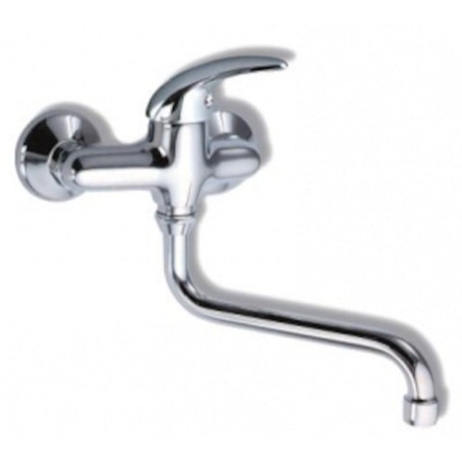 Baterie umyvadlová/dřezová nástěnná Novaservis METALIA 55070/T,0 150 mm chrom