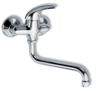 Baterie umyvadlová/dřezová nástěnná Novaservis METALIA 55074/T,0 100 mm chrom