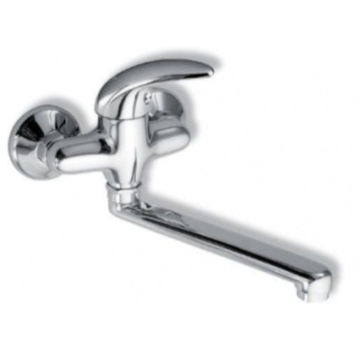 Novaservis Metalia 55 dřezová baterie s otočným ramínkem 100 mm chrom 55077.0