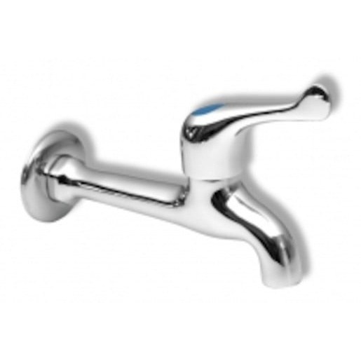 Baterie umyvadlová nástěnná pouze studená voda chrom