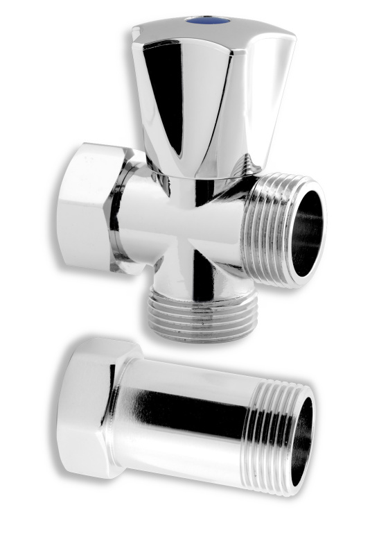 Ventil přístrojový s mezikusem Novaservis Z250 3/4"×3/4"×3/4"