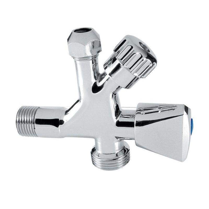Ventil kombinovaný Novaservis CF5104 1/2"×3/4"×3/8" se zpětnou klapkou