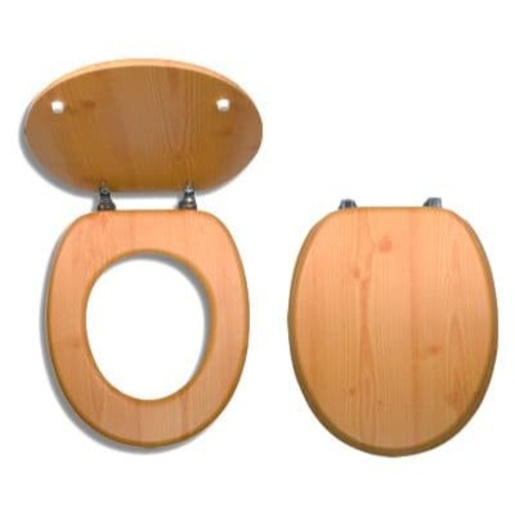 Sedátko dýhované dřevo WC/BOROVICE