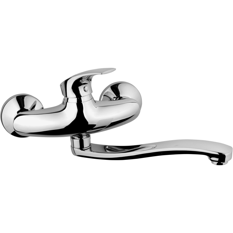 Baterie umyvadlová/dřezová nástěnná Novaservis Metalia 57070,0 150 mm chrom