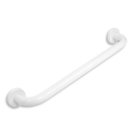 Madlo rovné s krytkami 500 mm bílé R6650,11