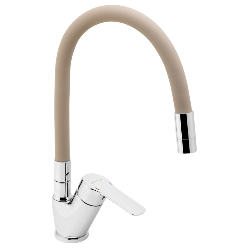 Dřezová flexibilní baterie béžová 54014F.0BE Metalia 54