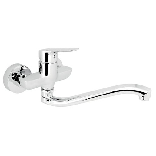 Novaservis Metalia 54 dřezová - umyvadlová baterie s otočným ramínkem 100 mm chrom 54074,0e 54074.0E