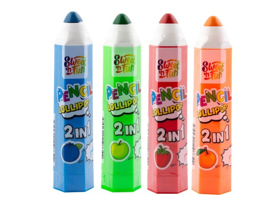 Pencil Lollipop Lízátko v pastelce 15 g