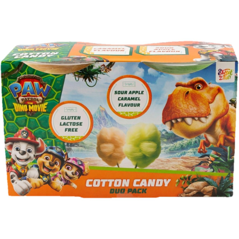 SnF PAW PATROL Dino Movie Cukrová vata 2×20g