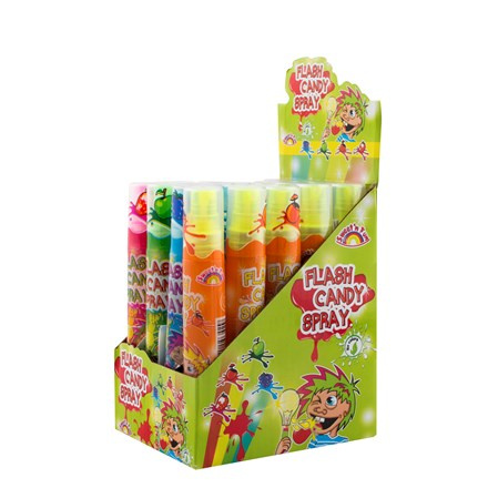VIDAL Flash Candy Kyselý svítící sprej 20 x 28 g
