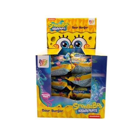Sponge Bob Sour Burger 24 ks