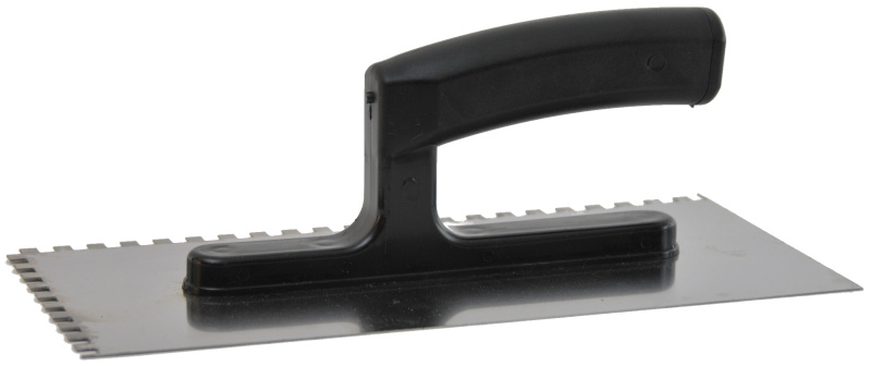 Hladítko nerezové zubové DEK HN10 PR 130×270 mm zuby 6 mm