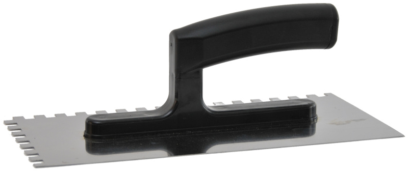 Hladítko nerezové zubové DEK HN10 PR 130×270 mm zuby 8 mm