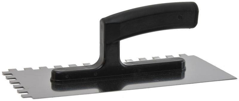 Hladítko nerezové zubové DEK HN10 PR 130×270 mm zuby 10 mm