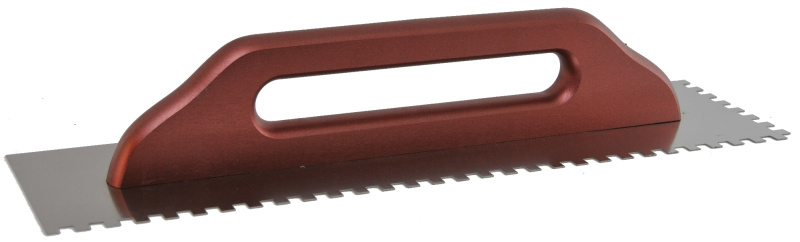 Hladítko nerezové zubové DEK HN60 DR 130×480 mm zuby 8 mm