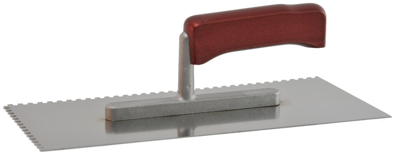 Hladítko nerezové zubové DEK HN20 DR 130×280 mm zuby 4 mm