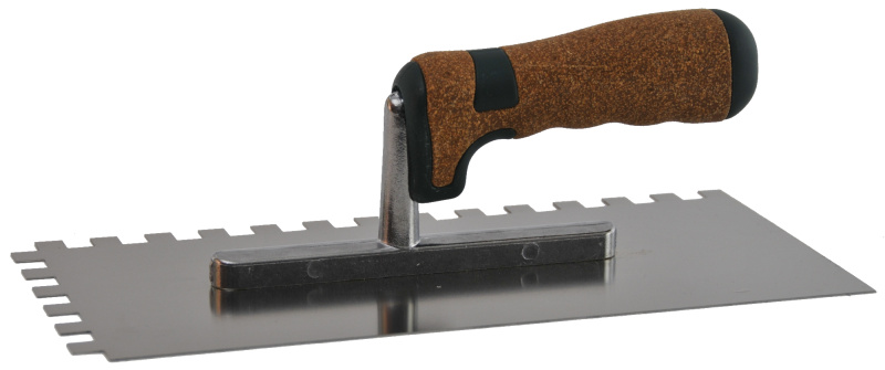 Hladítko nerezové zubové DEK HN30 RR 130×280 mm zuby 10 mm