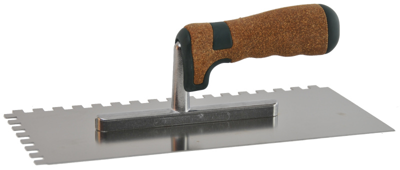 Hladítko nerezové zubové DEK HN30 RR 130×280 mm zuby 8 mm