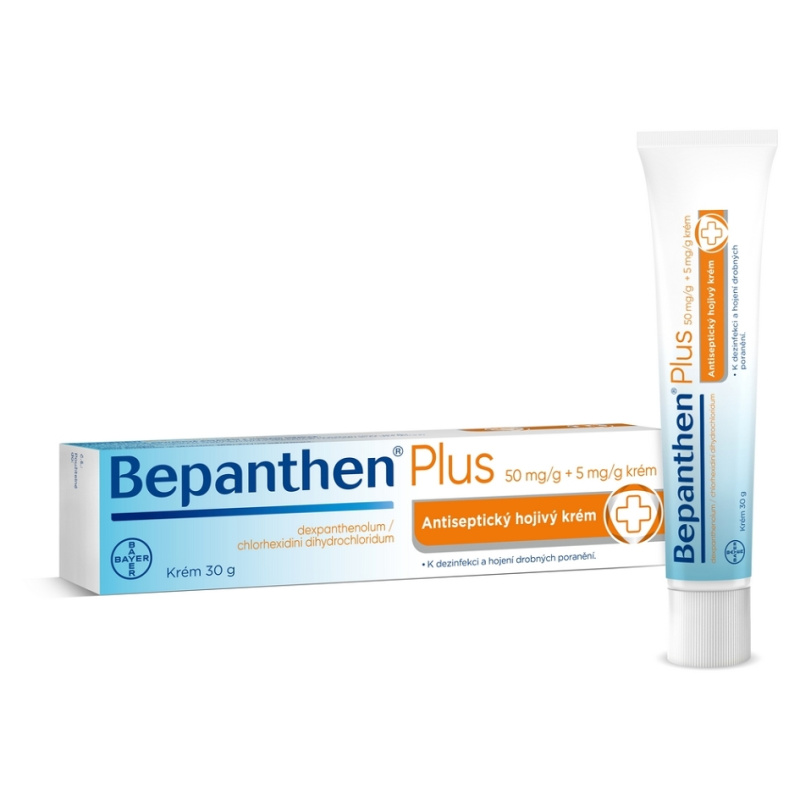 BEPANTHEN PLUS 50MG/G+5MG/G krém 30G