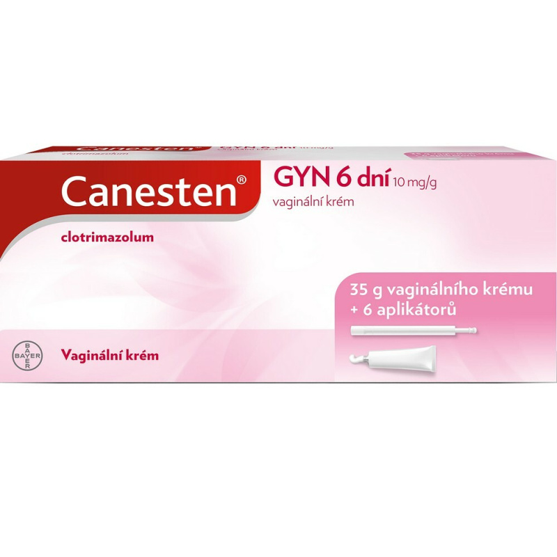 CANESTEN GYN 6 DNÍ 0,01G/G Vaginální krém 35G+APL