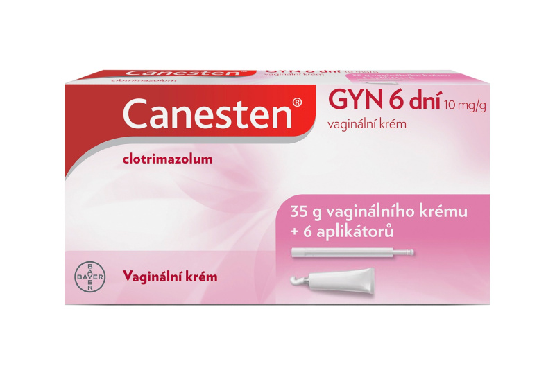 CANESTEN GYN 6 DNÍ 0,01G/G Vaginální krém 35G+APL