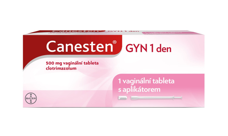 CANESTEN GYN 1 den 1 500 mg 1 vaginální tableta