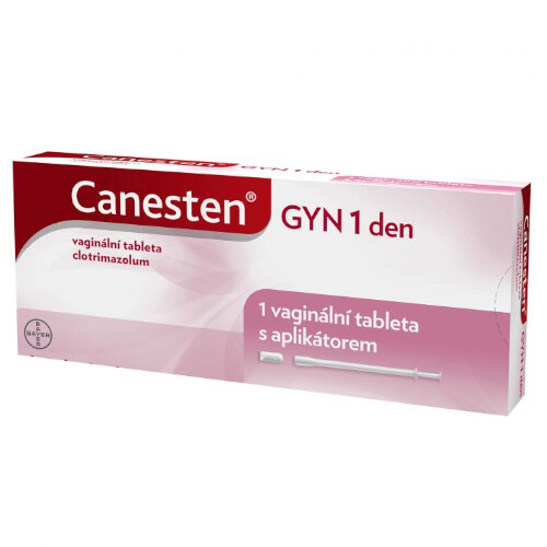 CANESTEN GYN 1 den 1 500 mg 1 vaginální tableta