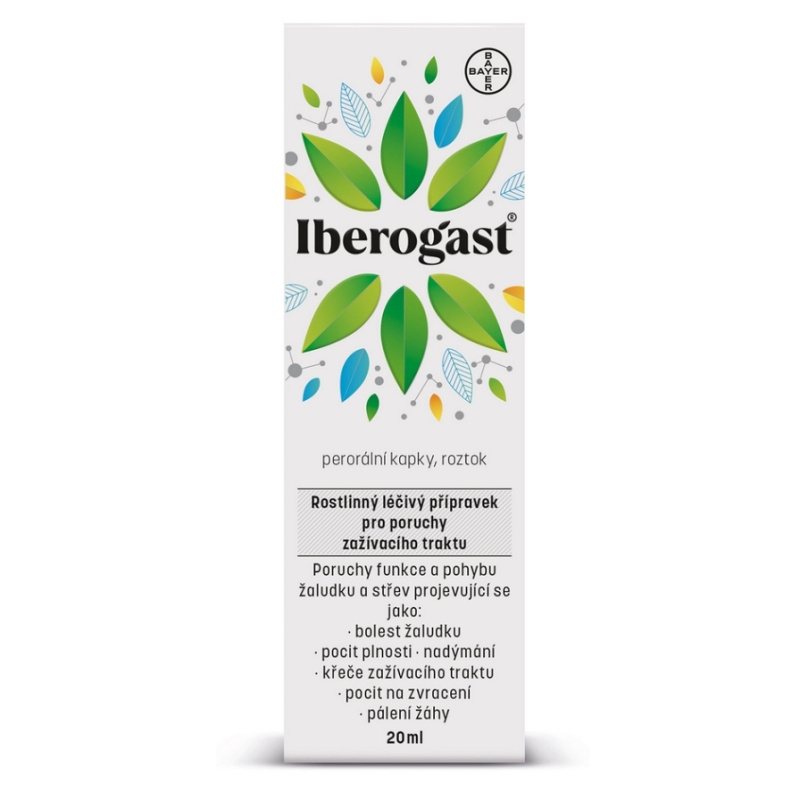 IBEROGAST Perorální kapky, roztok 20ML