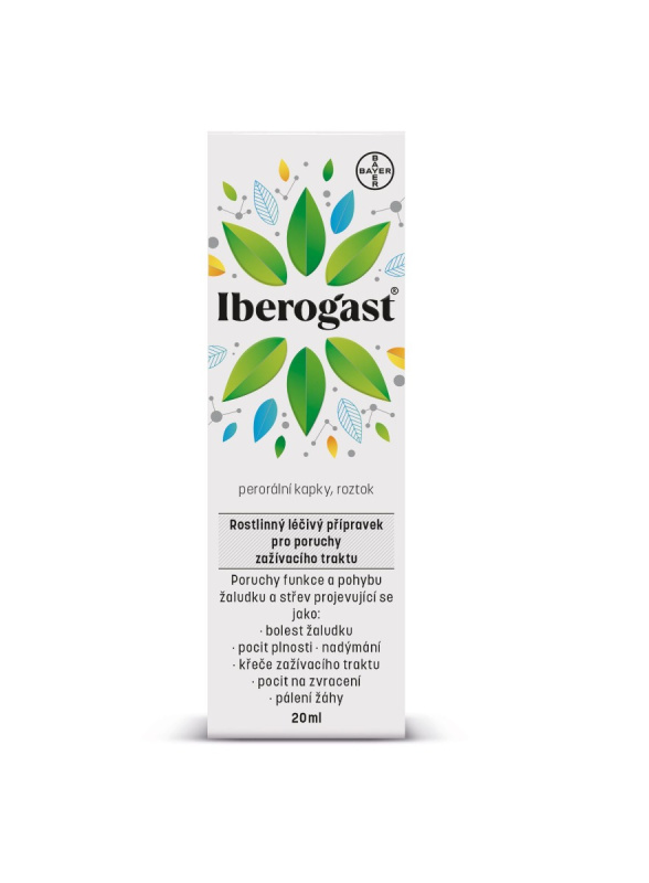 IBEROGAST Perorální kapky, roztok 20ML