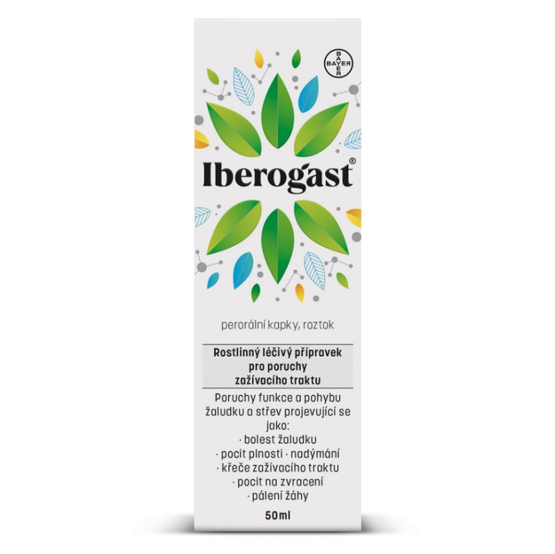 IBEROGAST Perorální kapky, roztok 50ML