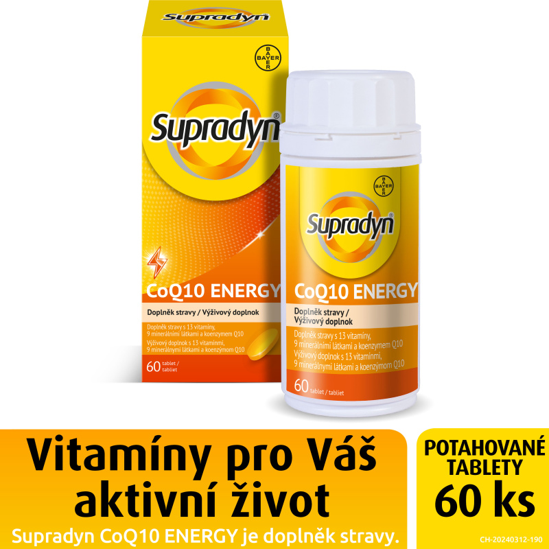 Supradyn CO Q10 Energy tbl.60