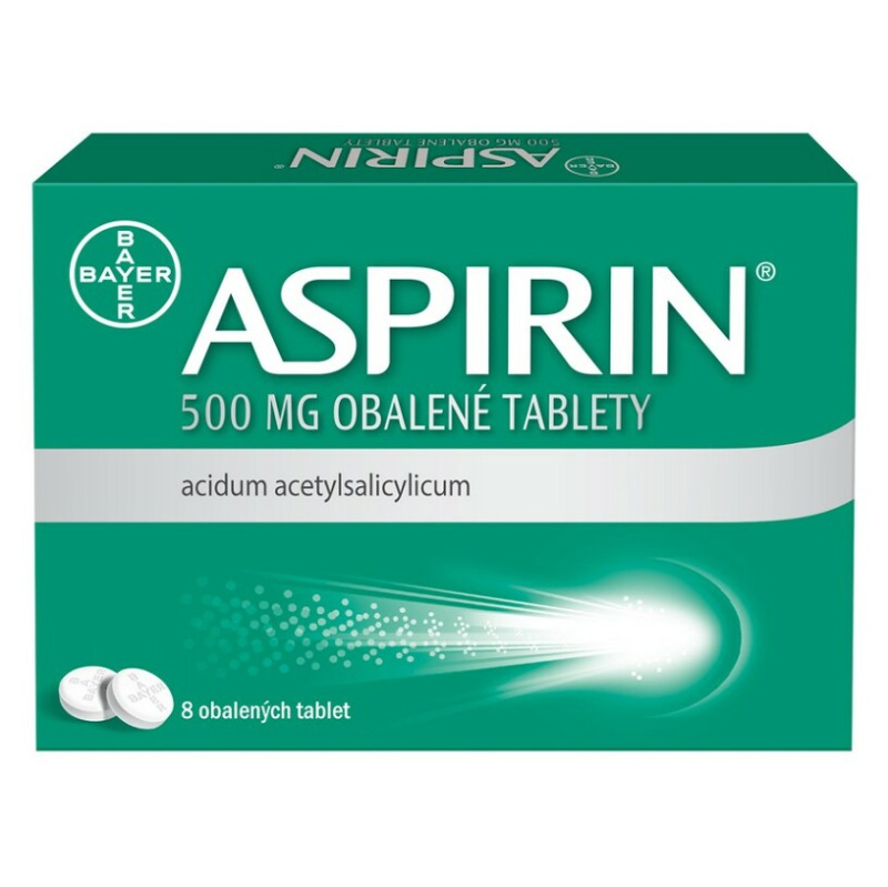 ASPIRIN 500MG Obalená tableta 8