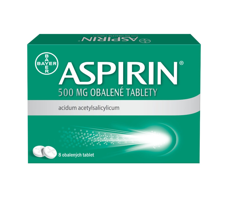 ASPIRIN 500MG Obalená tableta 8