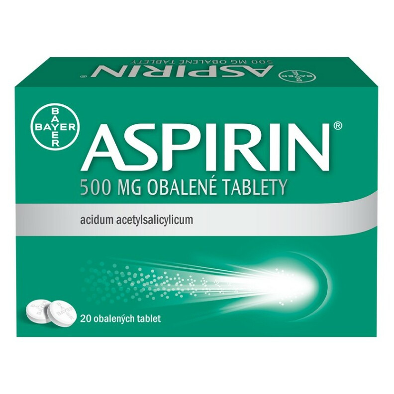 ASPIRIN 500MG Obalená tableta 20