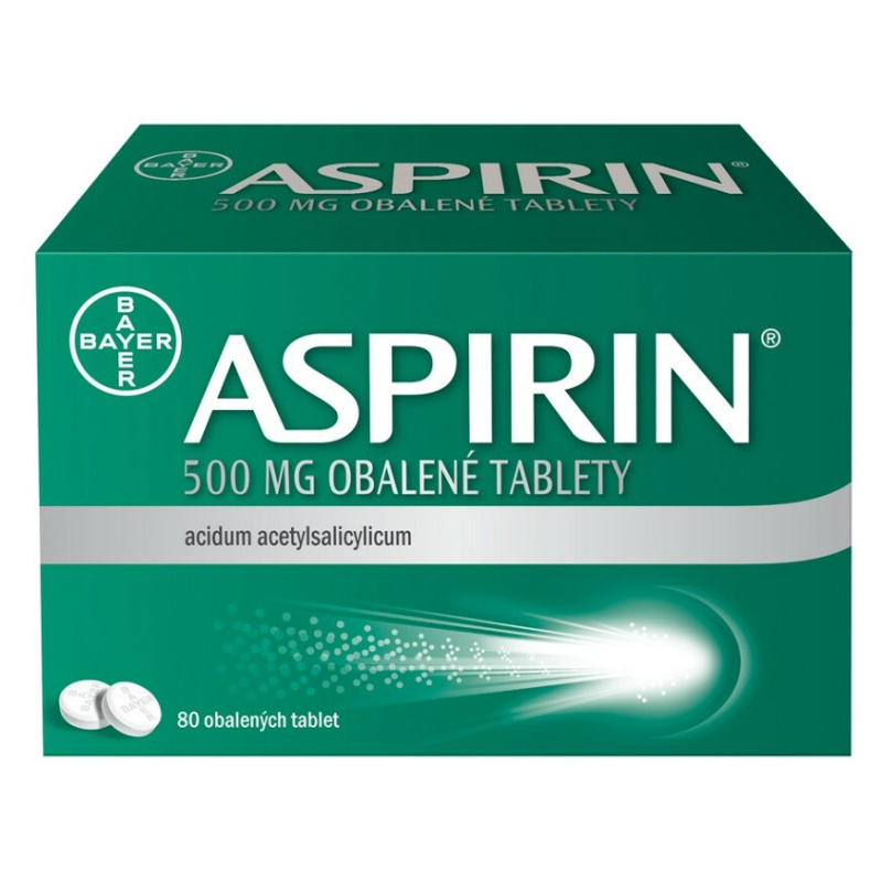 ASPIRIN 500MG Obalená tableta 80