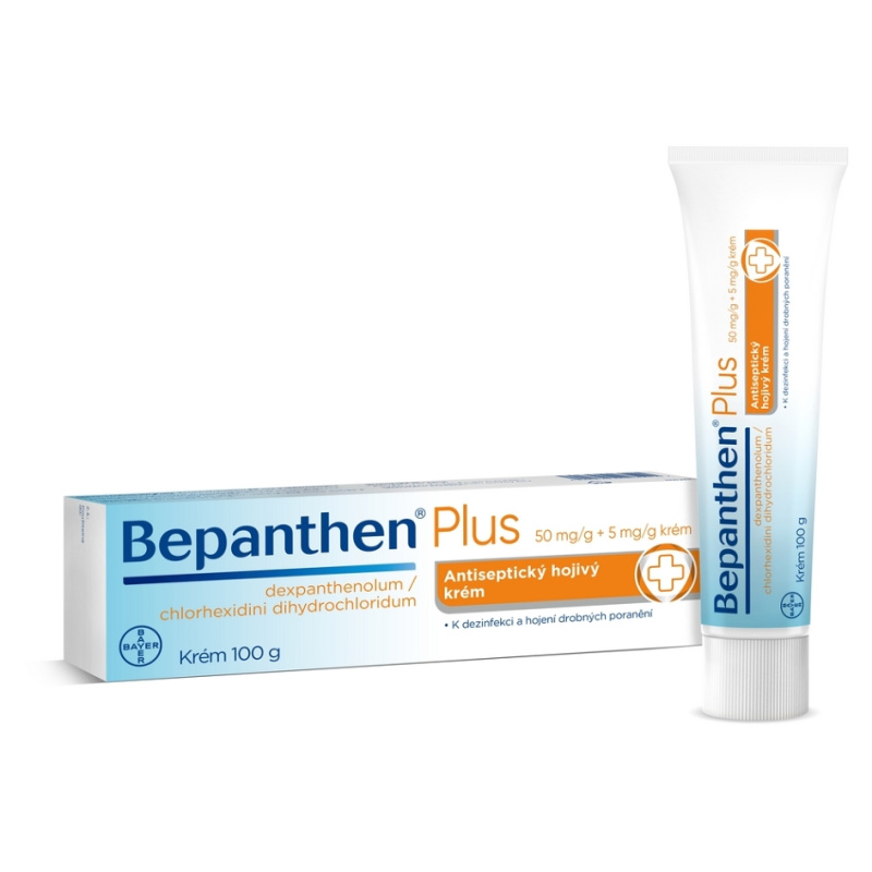 BEPANTHEN PLUS 50MG/G+5MG/G krém 100G