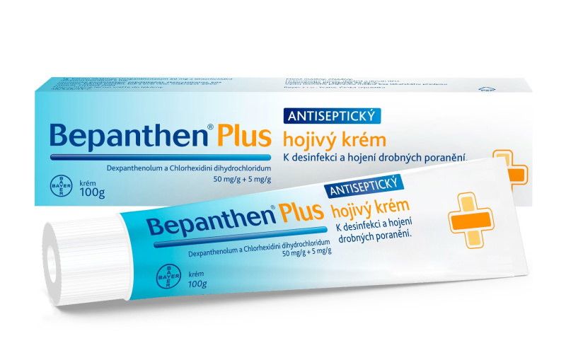 BEPANTHEN PLUS 50MG/G+5MG/G krém 100G