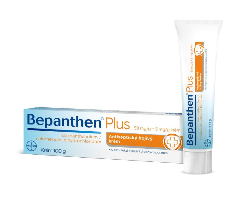 BEPANTHEN PLUS 50MG/G+5MG/G krém 100G