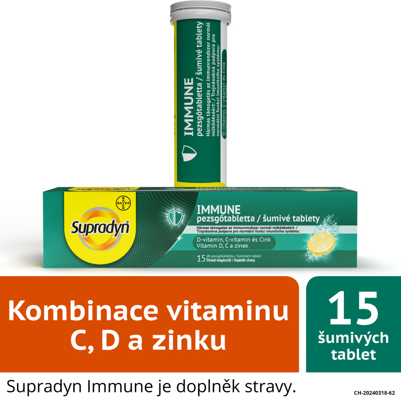 SUPRADYN Immune 15 šumivých tablet