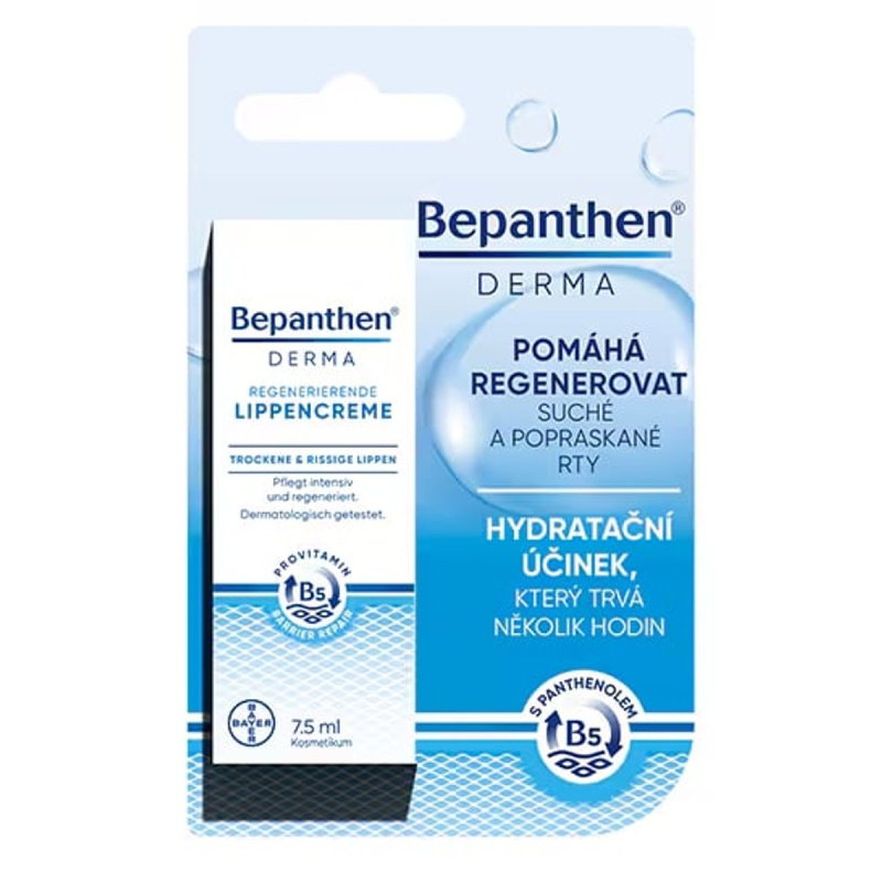 BEPANTHEN Derma krém na rty 7,5 ml