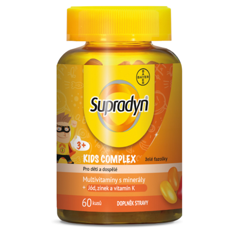 Supradyn Kids Complex želé fazolky 60ks
