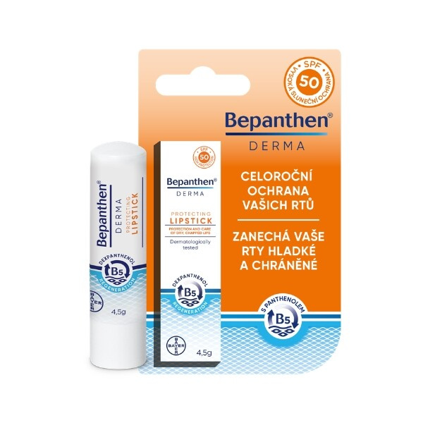 Bepanthen Derma balzám na rty SPF50 4,5 g