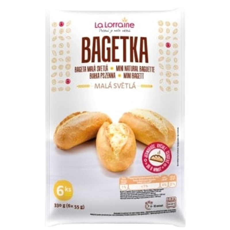 La Lorraine Bagetky malé světlé 6×55 g