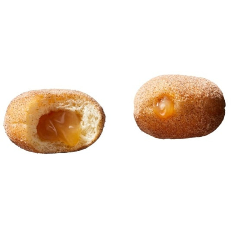 Mini koblížek s jablečnou náplní se skořicí