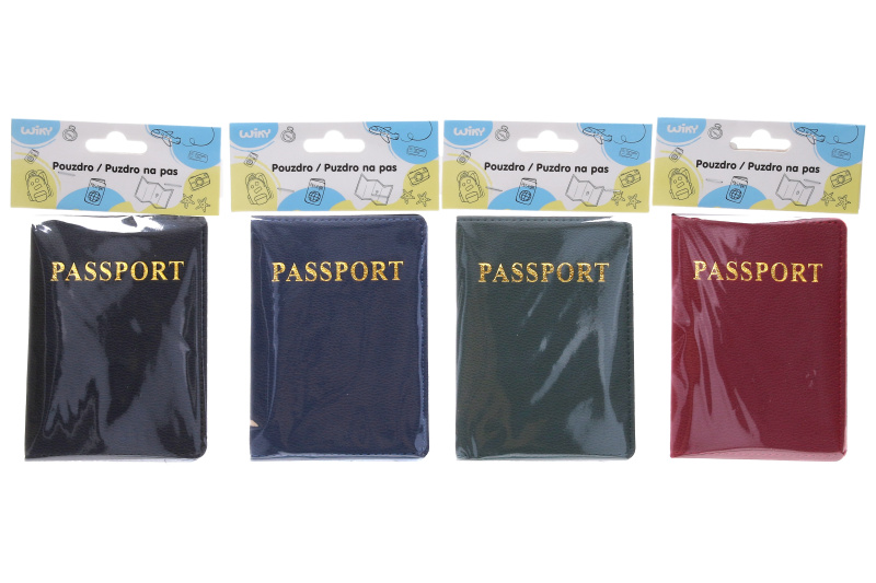 Kožené pouzdro na pas