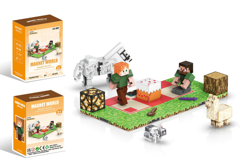 Stavebnice Magnet World Picnic Party