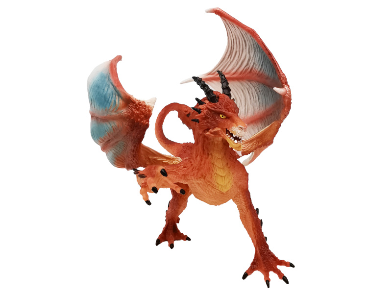 Červený drak 22 cm figurka