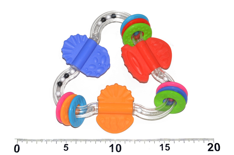 Chrastítko trojúhelník 14 cm